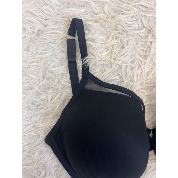ThirdLove Classic Uplift Plunge Bra 38H 24/7 Underwire Black Adjustable NWT - Picture 4 of 9